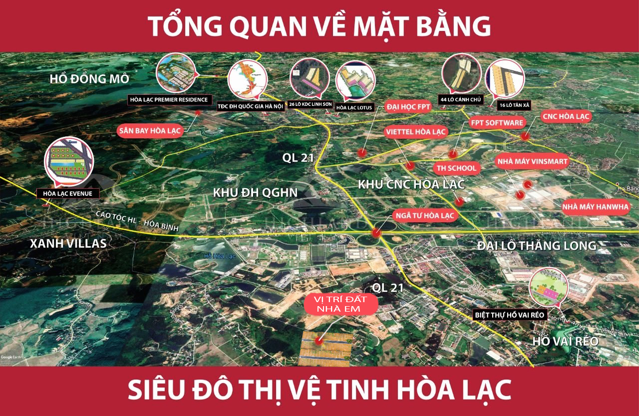 ĐẤT HÒA LẠC – KÊNH ĐẦU TƯ ĐƯỢC QUAN TÂM NHẤT KHU TÂY HÀ NỘI